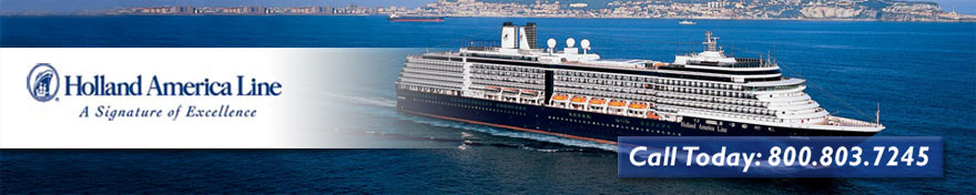 Book your holland america cruise vacation with CVC